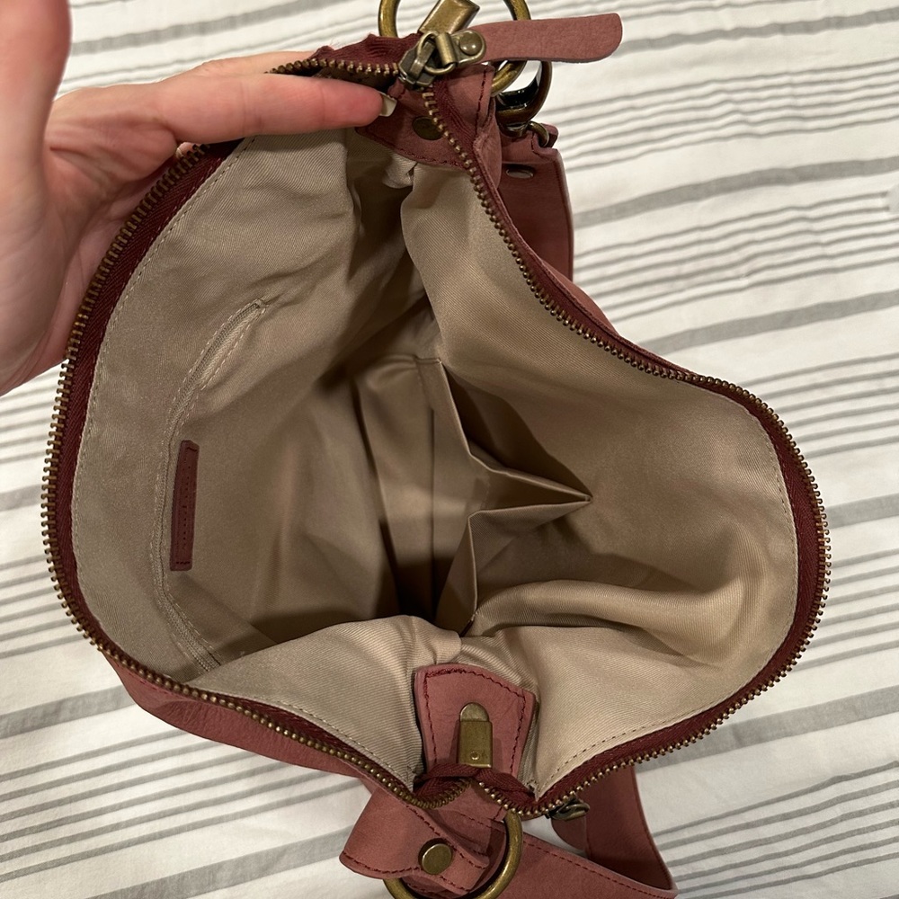 Sundance dusty rose leather bag - Picture 3 of 6